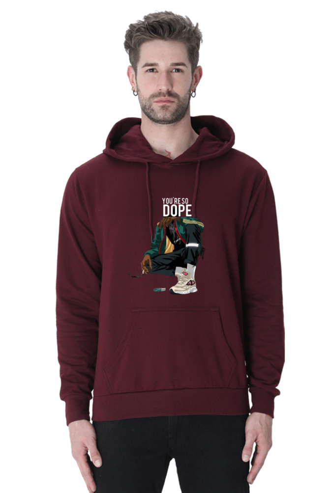 Unisex Normal Fit Hooded Sweatshirt