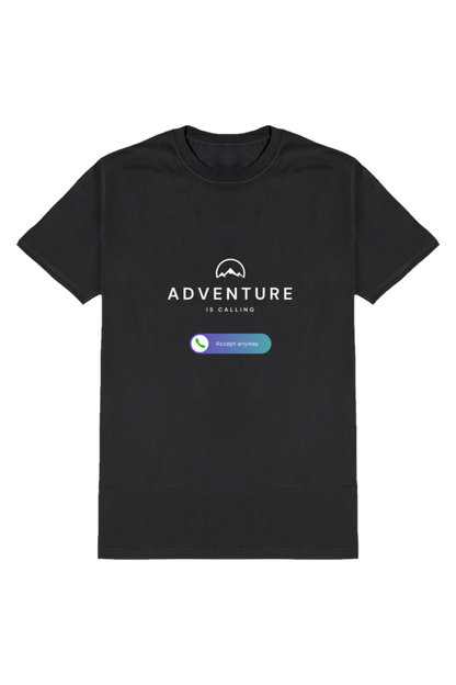 Swipe Right for Adventure-Regular fit Tshirt