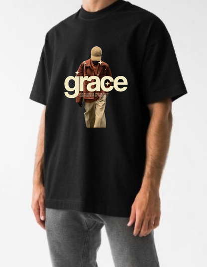 Empowered by Grace-Standard oversized T-shirt