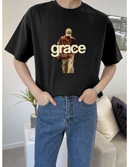 Empowered by Grace-Standard oversized T-shirt