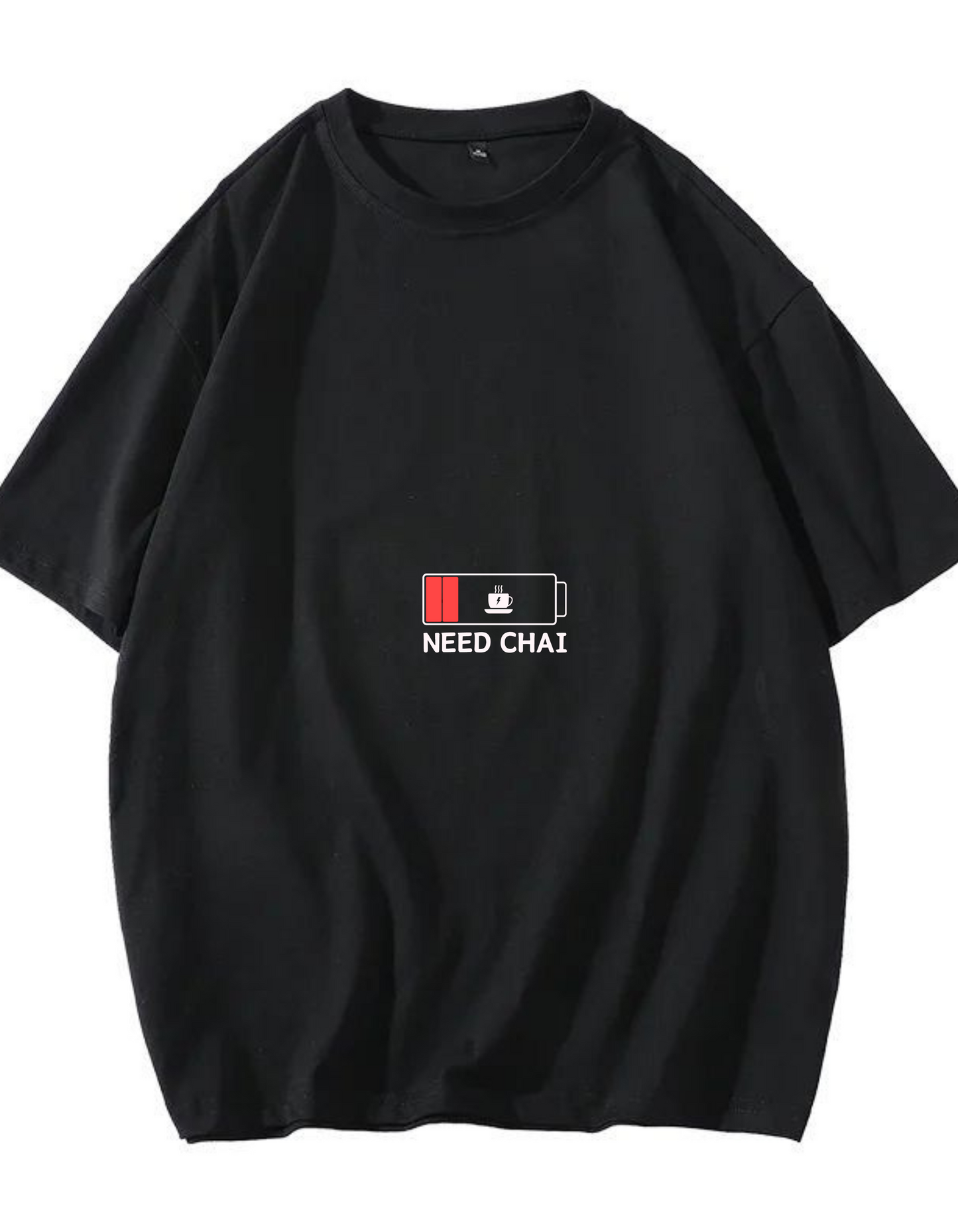 Battery Low-Standard oversized T-shirt