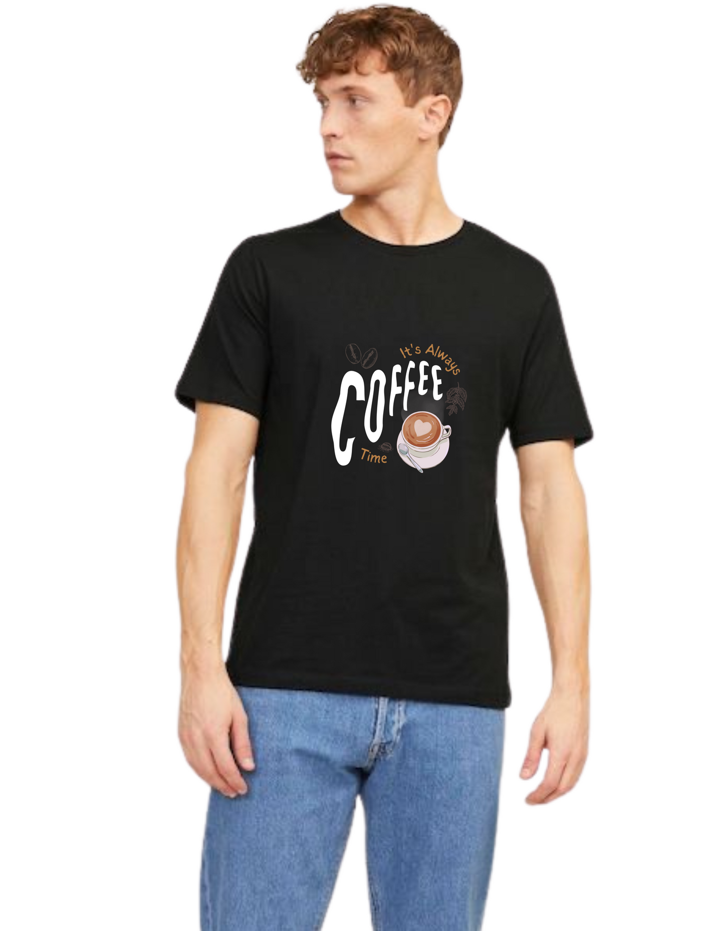 Caffeine Chronicles-Regular fit Tshirt