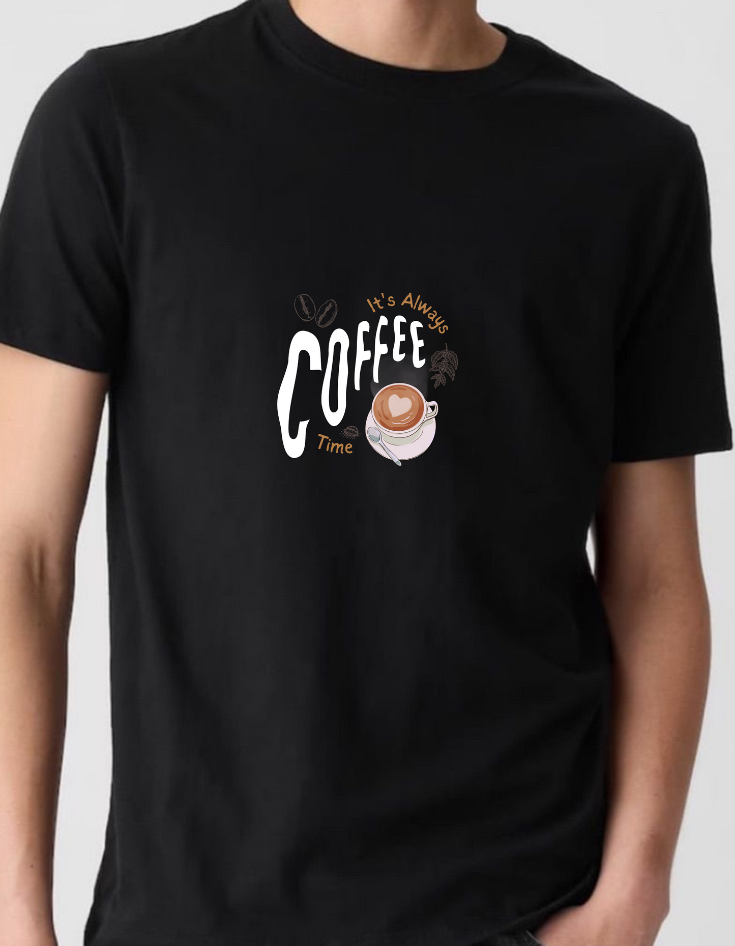 Caffeine Chronicles-Regular fit Tshirt