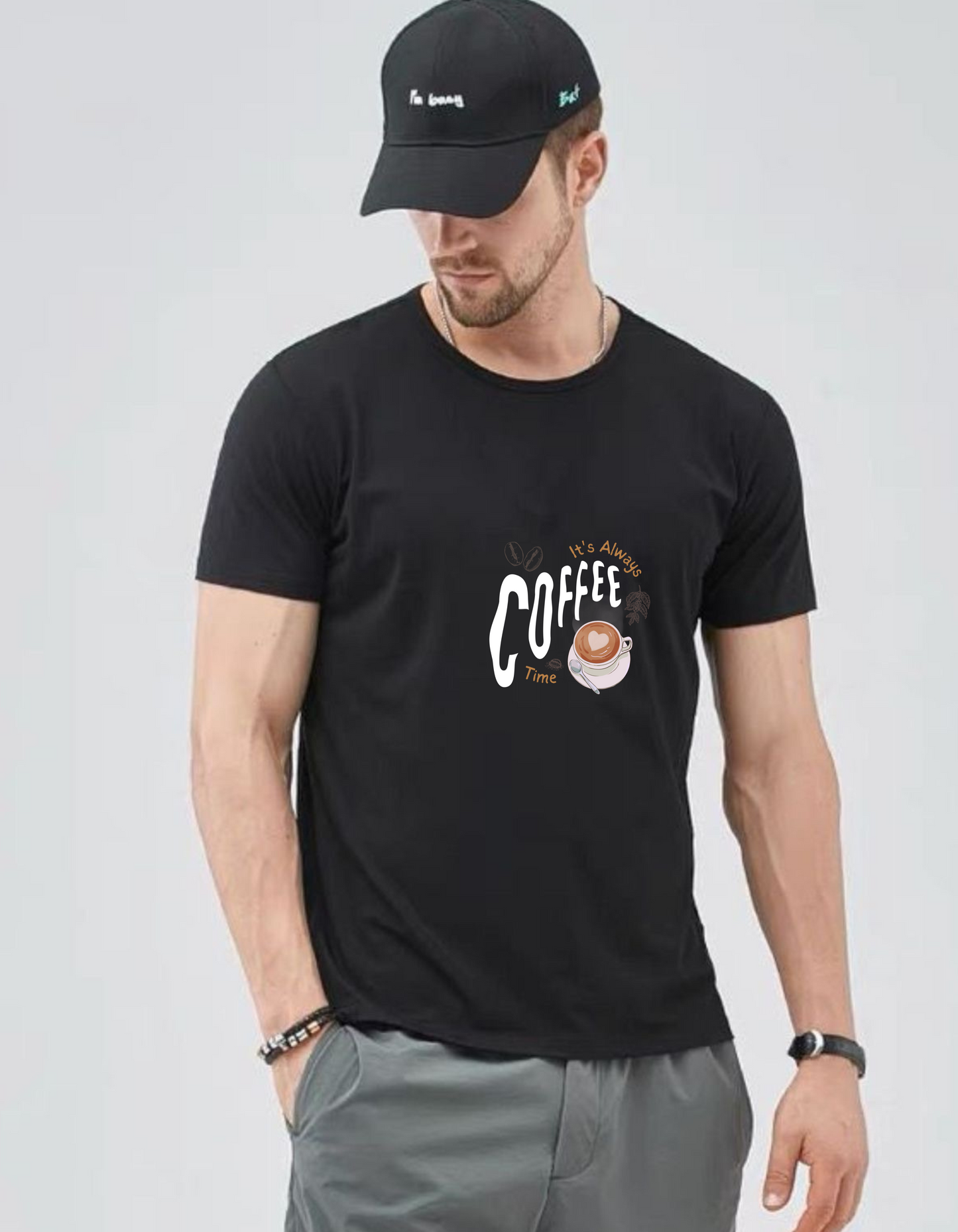 Caffeine Chronicles-Regular fit Tshirt