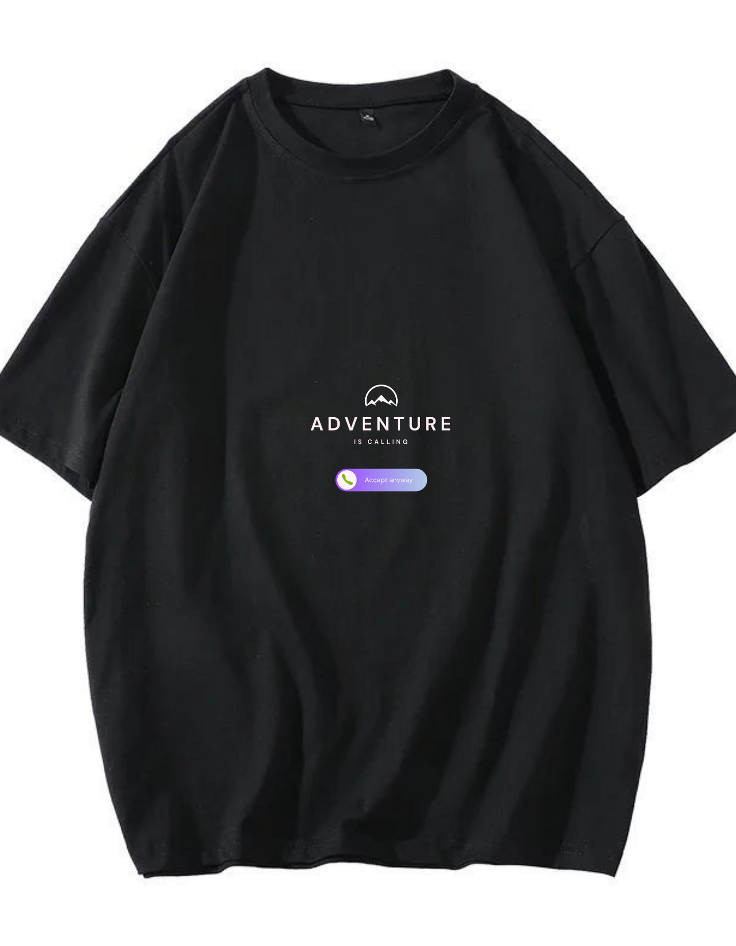 Swipe Right for Adventure-Oversized T-shirt