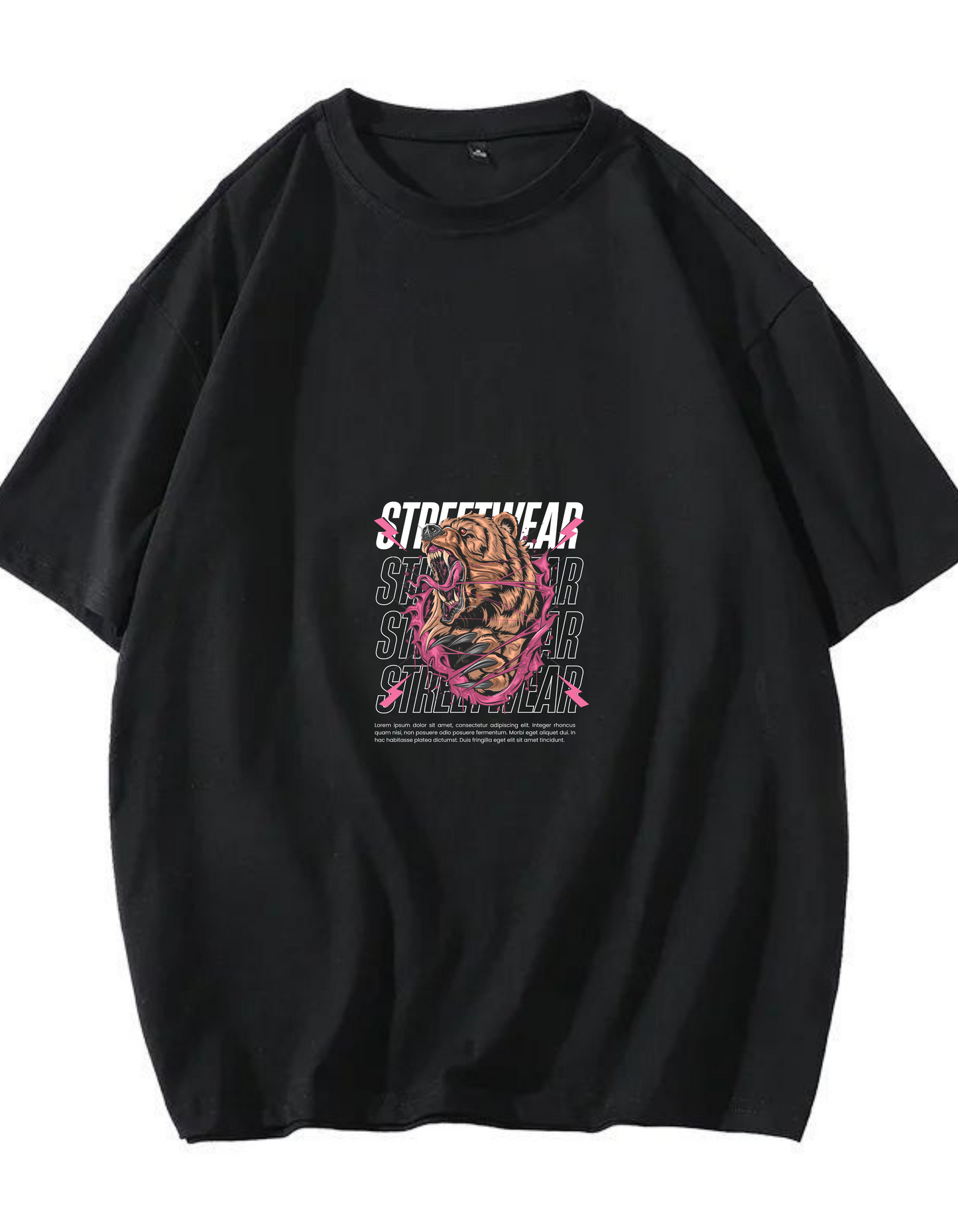 Roar of the Streets-Standard oversized T-shirt