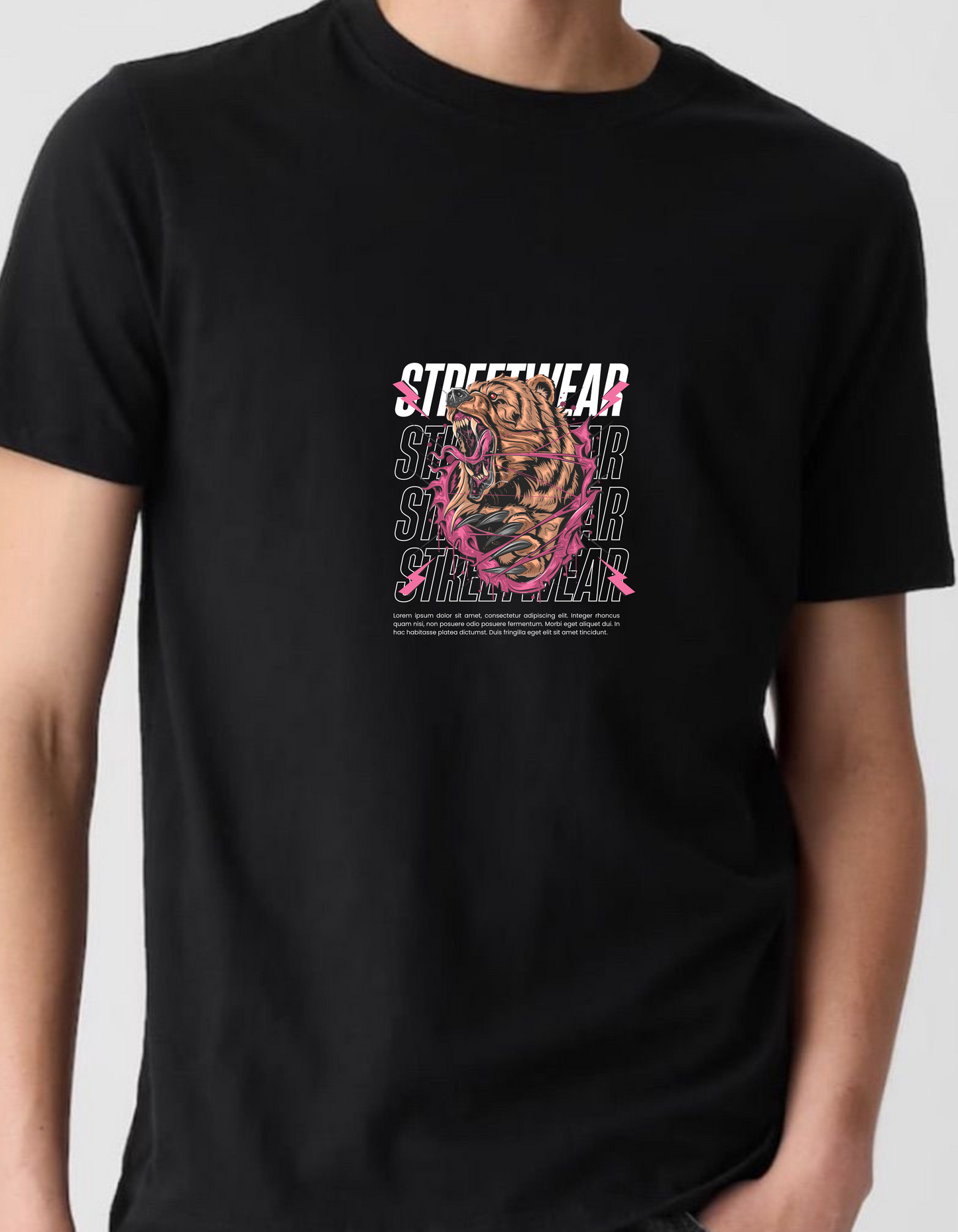 Roar of the Streets-regular fit Tshirt